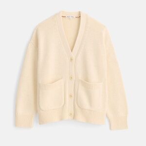 Alex Mill Emma Cardigan Ivory